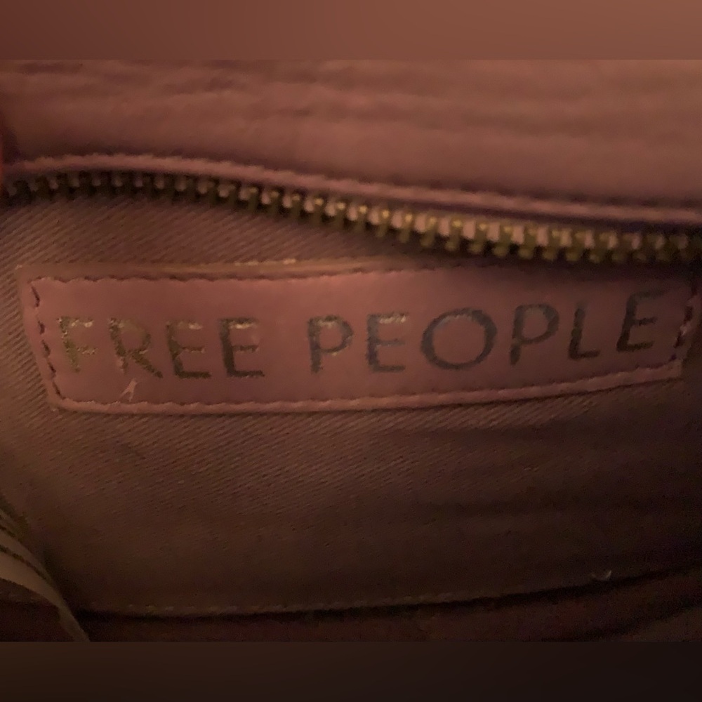 NWT Free People Say Yes Bag Lavender Leather Purse New $78 retail - Picture 5 of 9